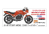 Hasegawa maquette moto 21780 Honda VT250F (MC08) (1984) Coloris rouge 1/12