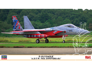 Hasegawa maquette 02526 F-15J Eagle Marquage spécial du 70e anniversaire de l'Escadre d'essais et de développement aérien 1/72