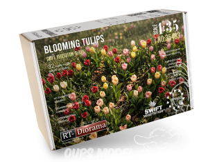 RT-Diorama 35483 Tulipes en fleurs serie SWIT Vegetation 1/35