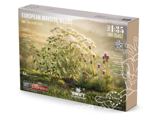 RT-Diorama 35452 Mauvaises herbes de bord de route européennes serie SWIT Vegetation 1/35