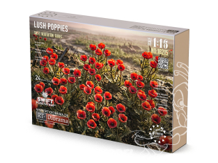 RT-Diorama 16215 Coquelicots luxuriants 1/16