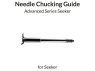 Gaahleri aérographe 46944 Guide de serrage d'aiguille Seeker