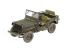 Finemolds maquette militaire 82001 Jeep 1/4 de tonne de l'US Army calandre à barreaux 1/20