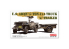 Finemolds maquette militaire 82002 Jeep 1/4 de tonne de l'US Army avec remorque et mitrailleuse 1/20