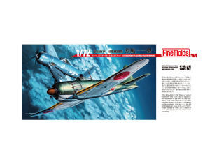 Fine Molds avion FQ01 Chasseur basé à terre Reppū modèle 11 de la Marine impériale japonaise 1/72