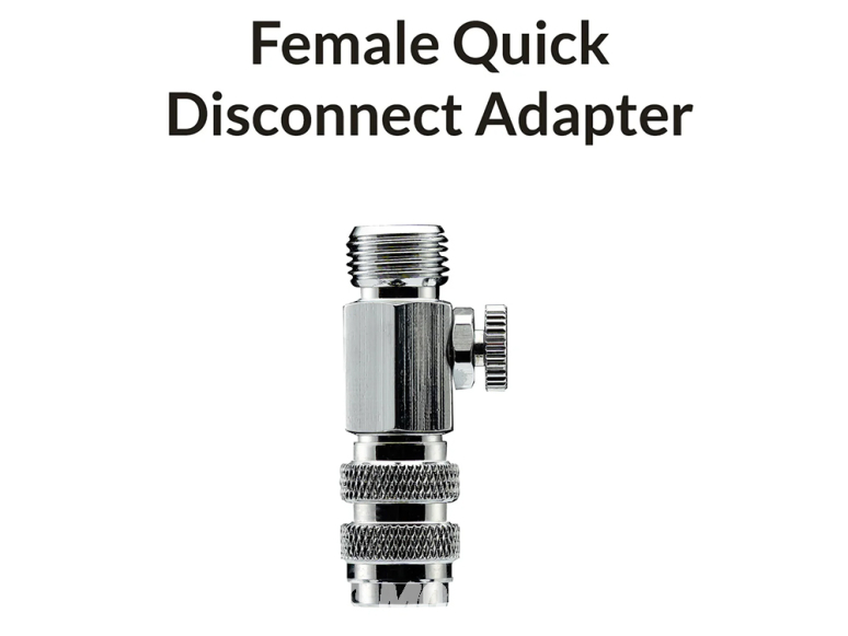 Gaahleri aérographe 40973 Adaptateur femelle pour raccord rapide 1/8 avec réglage de pression