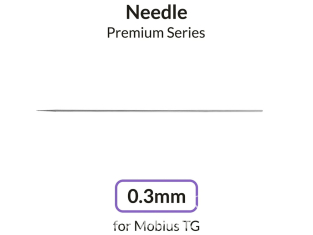 Gaahleri aérographe 47736 Aiguille 0,3mm Mobius TG
