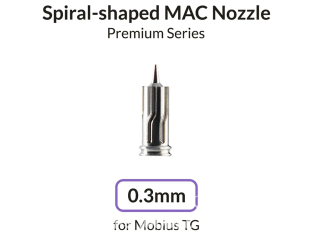 Gaahleri aérographe 47729 Buse MAC 0,3mm Mobius TG