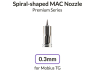 Gaahleri aérographe 47729 Buse MAC 0,3mm Mobius TG