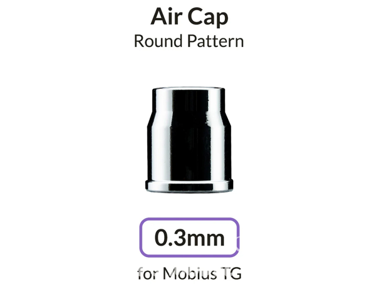 Gaahleri aérographe 47712 Capuchon de buse 0,3mm Mobius TG