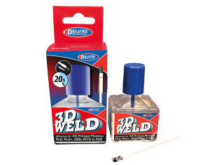 DELUXE MATERIALS colle AD94 3D Weld colle solvantée spécialisée conçue pour l'assemblage de pièces imprimées en 3D 40ml