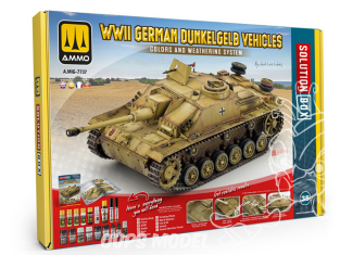 MIG Solution Box 35 7737 Véhicules Allemands Dunkelgelb WWII - Livre Français (multilangues)