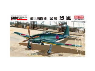 Fine Molds avion FC02 Chasseur embarqué Marine japonaise Mitsubishi A7M1 SAM Reppu 1/48
