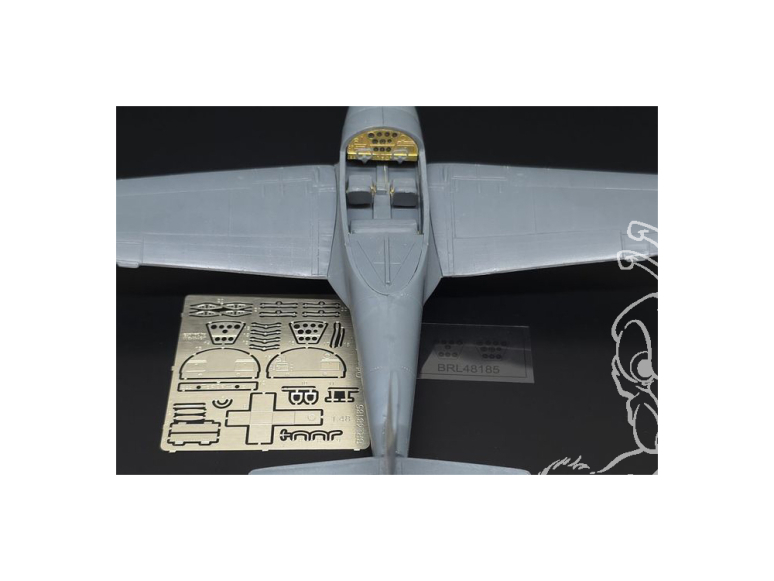 Brengun kit d'amelioration avion BRL48185 Pour un L-40 Meta Sokol kit KP 1/48