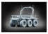 ScaleX maquette militaire VG-35011 UGV Ratel H - plateforme logistique robotisée/véhicule de remorquage 1/35