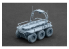 ScaleX maquette militaire VG-35011 UGV Ratel H - plateforme logistique robotisée/véhicule de remorquage 1/35