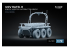 ScaleX maquette militaire VG-72011 UGV Ratel H — plateforme logistique robotisée/véhicule de remorquage 1/72
