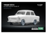 ScaleX accessoire militaire WM-24002W Trabi 601 S P36 Set de roues affaissées Revell 1/24