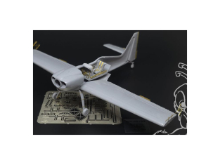 Brengun kit d'amelioration avion BRL48183 Pour un Zlin Z-50 kit KP 1/48