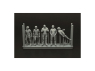 Brengun Figurines BRL48188 5 figurines des membres de l'aéroclub impression 3D 1/48