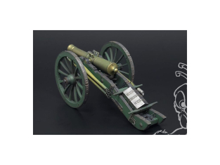 Hauler HLA32001 Canon napoléonien Gribeauval de 8 livres 1/32