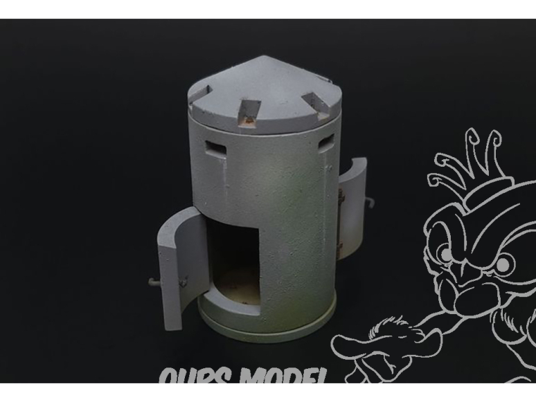 Hauler accessoires diorama HLM35006 Abri anti-éclats pour une personne 1/35