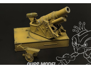 Hauler kit militaire HLS48019 Skoda 30,5cm Model 1911 1/48