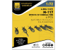 Ammo Mig Paveway Models A.MIG-11271 M-117 avec empennage conique M-131 x6 1/72
