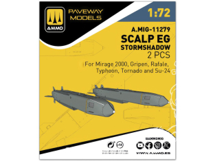 Ammo Mig Paveway Models A.MIG-11279 SCALP EG STORMSHADOW x2 1/72