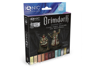 MIG peinture IONIC 0471 Set Gridmark Essentials Vol.1 12 x 20ml