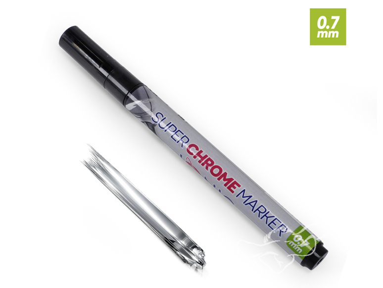 Ammo MIG IONIC 0577 Marqueur super Chrome 0,7mm