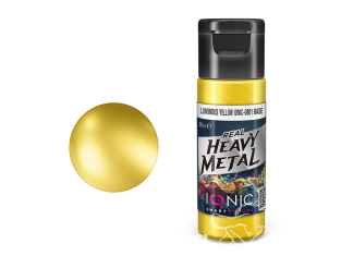 Ammo MIG IONIC peinture 0801 Heavy Metal Jaune lumineux base - Luminous Yellow base 20ml Ammo MIG IONIC peinture 0801 Heavy Metal Jaune lumineux base - Luminous Yellow base 20ml