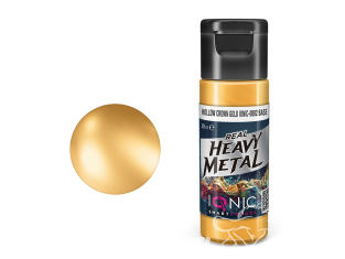 Ammo MIG IONIC peinture 0802 Heavy Metal Or Hollow crown base - Hollow crown gold base 20ml Ammo MIG IONIC peinture 0802 Heavy Metal Or Hollow crown base - Hollow crown gold base 20ml