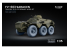 ScaleX accessoire militaire WM-35045 FV-603 Saracen TRAK GRIP 12.00-20 Set de roues ordinaires Airfix 1/35