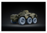 ScaleX accessoire militaire WM-35045 FV-603 Saracen TRAK GRIP 12.00-20 Set de roues ordinaires Airfix 1/35