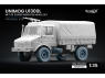 ScaleX accessoire militaire WM-35046W Unimog U1300L MPT 80 Set de roues affaissées Revell 1/35