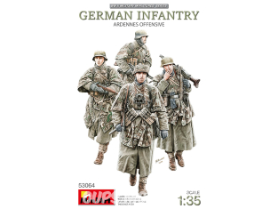 Mini Art maquette militaire 53064 Infanterie allemande Offensive des Ardennes 1/35