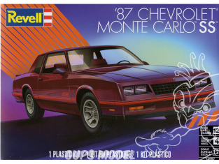 Revell US maquette voiture 14587 Chevrolet Monte Carlo SS 1987 1/24