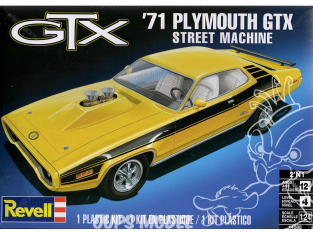 Revell US maquette voiture 14588 Plymouth GTX 1971 Street Machine 1/24