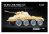 ScaleX accessoire militaire WW-35012W Sd.Kfz. 234 Puma v3 set de roues affaissées Dragon / Mini art / RFM / Italeri / Ak 1/35