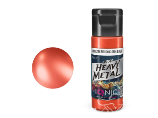 Ammo MIG IONIC peinture 0804 Heavy Metal Rouge en fusion base - Molten Red base 20ml Ammo MIG IONIC peinture 0804 Heavy Metal Rouge en fusion base - Molten Red base 20ml