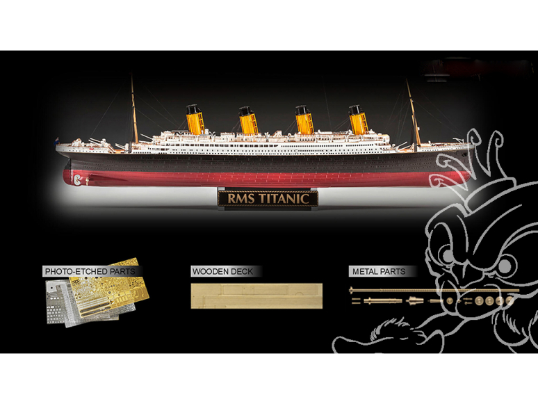 Revell maquette bateau 05243 Titanic Platinum Edition 1/400