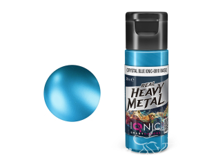 Ammo MIG IONIC peinture 0810 Heavy Metal Bleu cristal base - Crystal Blue base 20ml Ammo MIG IONIC peinture 0810 Heavy Metal Bleu cristal base - Crystal Blue base 20ml