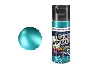 Ammo MIG IONIC peinture 0811 Heavy Metal Turquoise mercure base - Mercury Turquoise base 20ml Ammo MIG IONIC peinture 0811 Heavy Metal Turquoise mercure base - Mercury Turquoise base 20ml