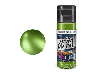Ammo MIG IONIC peinture 0814 Heavy Metal Vert aurique base - Auric Green base 20ml Ammo MIG IONIC peinture 0814 Heavy Metal Vert aurique base - Auric Green base 20ml