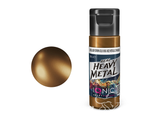 Ammo MIG IONIC peinture 0822 Heavy Metal Or Hollow crown Lavis métallique - Hollow crown gold Metallic Wash 20ml Ammo MIG IONIC peinture 0822 Heavy Metal Or Hollow crown Lavis métallique - Hollow crown gold Metallic Wash 20ml