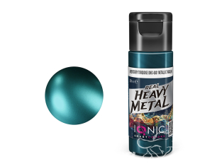 Ammo MIG IONIC peinture 0831 Heavy Metal Turquoise mercure Lavis métallique - Mercury Turquoise Metallic Wash 20ml Ammo MIG IONIC peinture 0831 Heavy Metal Turquoise mercure Lavis métallique - Mercury Turquoise Metallic Wash 20ml