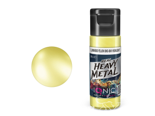 Ammo MIG IONIC peinture 0841 Heavy Metal Jaune lumineux Éclaircissement - Luminous Yellow Highlight 20ml Ammo MIG IONIC peinture 0841 Heavy Metal Jaune lumineux Éclaircissement - Luminous Yellow Highlight 20ml