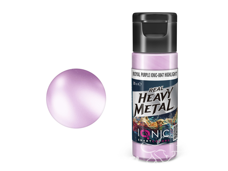 Ammo MIG IONIC peinture 0847 Heavy Metal Violet royal Éclaircissement - Royal Purple Highlight 20ml