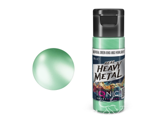 Ammo MIG IONIC peinture 0853 Heavy Metal Vert boréal Éclaircissement - Boreal Green Highlight 20ml
